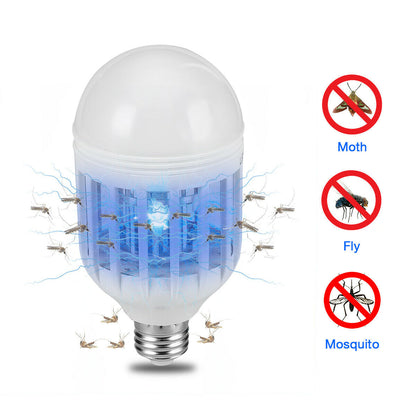 Bug Zapper Light Bulb Mosquito Lamp Fly Trap Killer Indoor Outdoor