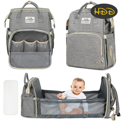 Baby Changing Station Diaper Bag Backpack