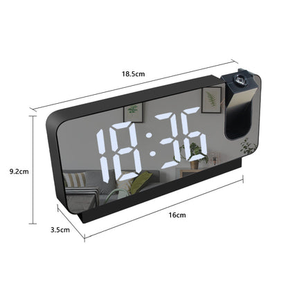 LED Digital Alarm Projector Clock